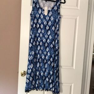 Context Print Maxi Dress
